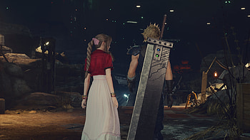 Final Fantasy VII Remake: Aerith & Cloud, video game, Final Fantasy VII Remake, Aerith Gainsborough, Cloud Strife HD wallpaper