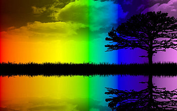 Abstract, Nature, Water, Multicolored, Motley HD wallpaper