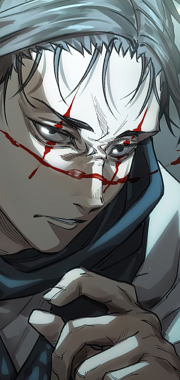 jujutsu kaisen, eye, sorcerer, cursed, hormones, fiend, geto, kento, gojo, anime, surgery HD phone wallpaper
