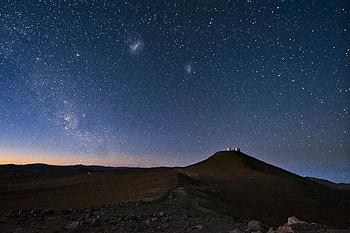 Nature, Sky, Night, Sand, Desert, Mountain, Constellations, Constellation HD wallpaper