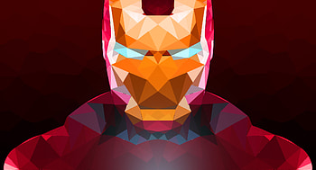 Iron Man Abstract Art, iron-man, abstract, artwork, superheroes HD wallpaper