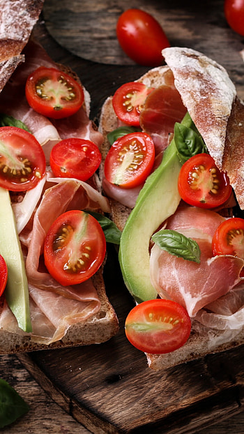 Sandwich filling, Delicious meal, Tasty bread, Mouthwatering HD phone wallpaper