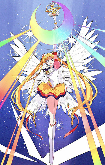Sailor Moon Eternal Anime, Manga adaptation, Usagi's adventures, Timeless gif HD phone wallpaper