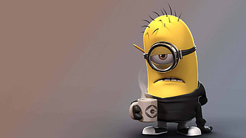 Despicable Me minion, U , Animated cuteness, Adorable character HD wallpaper