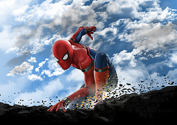 Spiderman Art New 2019, spiderman, superheroes, artwork, digital-art, behance HD wallpaper