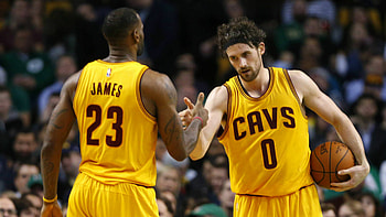 Kevin Love, LeBron James HD wallpaper