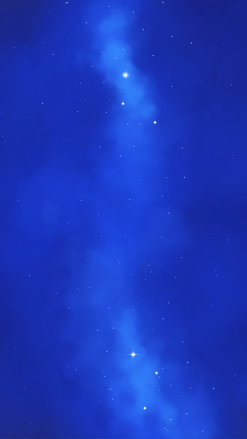 Sky with stars, blue, galaxy, star, artistic, sky HD phone wallpaper