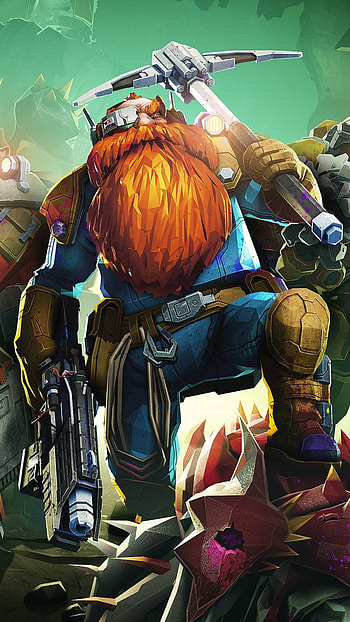 The Scout, Deep Rock Galactic HD phone wallpaper