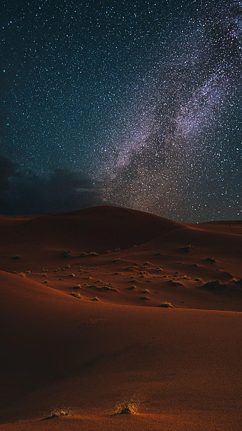 Milky way, Gobi Desert HD phone wallpaper