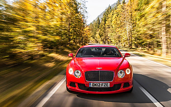 Bentley, Cars, Movement, Traffic, Speed, Gt, Continental HD wallpaper