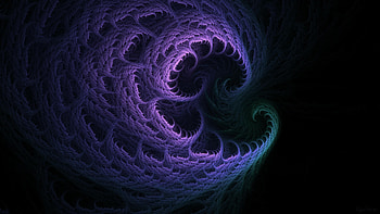 Curls, Fractals HD wallpaper