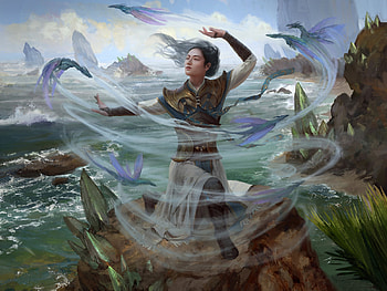 Fantasy girl, wind, fantasy, bram sels, art, girl HD wallpaper