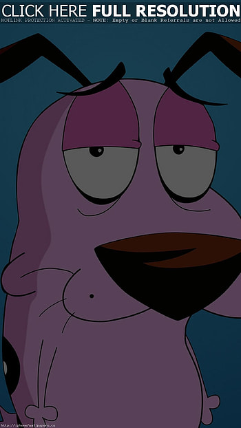 Courage the Cowardly Dog HD phone wallpaper