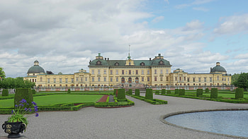 Drottningholm Palace, Stockholm, Sweden, Stock video HD wallpaper
