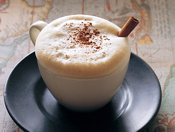 Cappuccino, cups, coffee, cinnamon, cup, drinks, drink HD wallpaper