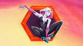 Gwen Stacy In In Spiderman Across The Spider Verse , spider-man-across-the-spider-verse, gwen-stacy, superheroes, movies, artist, artwork, digital-art, behance HD wallpaper