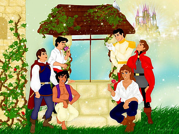 prince of princess, philip, prince charming, erik, alladin HD wallpaper
