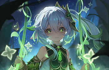 Nahida Enchants: Stunning Genshin Impact Video Game, Nahida (Genshin Impact), video game, Genshin Impact HD wallpaper