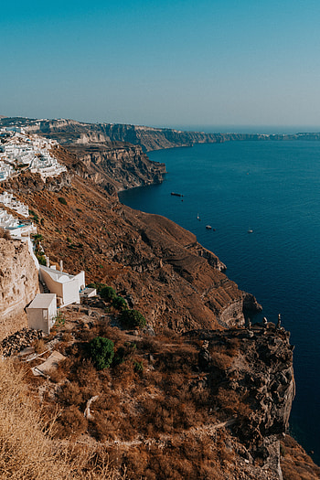 Landscape, Nature, Sea, Shore, Bank, Break, Precipice HD phone wallpaper