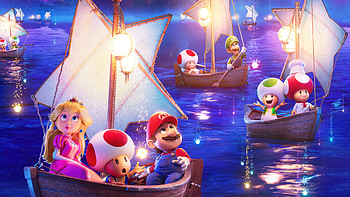 Super Mario Galaxy (Movie) — Ultra : Starry Boat Voyage, The Super Mario Galaxy Movie HD wallpaper