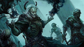 Necromancer, The Witcher HD wallpaper