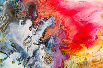 Abstract, Multicolored, Motley, Structure, Paint, Stains, Spots HD wallpaper