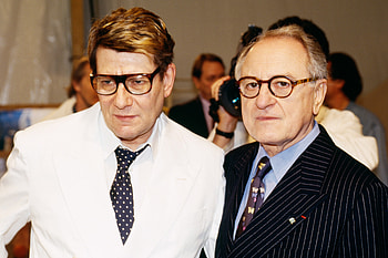 Yves Saint-Laurent, Pierre Berg, Fashion industry loss, Elle magazine HD wallpaper
