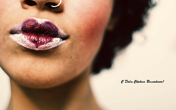 Love Lips, lips, heart, abstract, love HD wallpaper