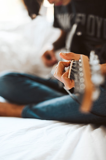 Music, Hand, Guitar, Musical Instrument HD phone wallpaper