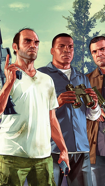 GTA 5, Game HD phone wallpaper