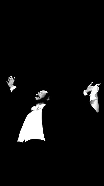Luciano Pavarotti, , Michelle Anderson HD phone wallpaper