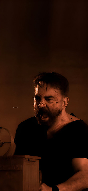 Kamal Haasan, jaw, vikram HD phone wallpaper