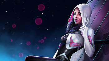 Spidergwen Fanart, gwen, gwen-stacy, artwork, artist, digital-art, superheroes, artstation HD wallpaper
