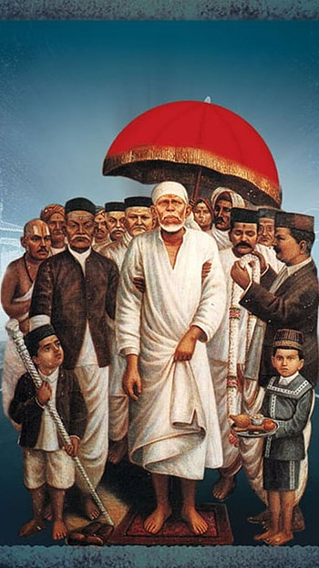 Sai Baba , Painting HD phone wallpaper