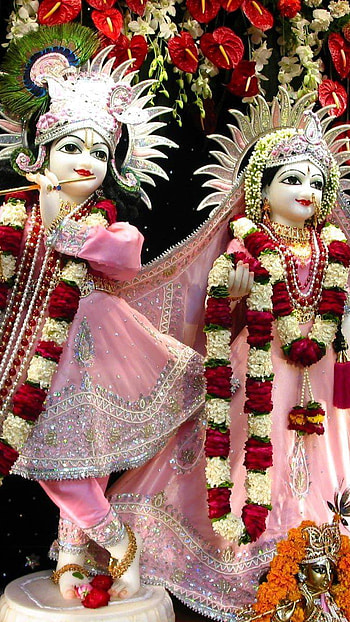 Radha Krishna, Madhavi Madhav HD phone wallpaper