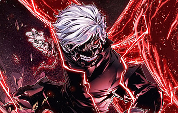 Ken Kaneki, angry, anime boy HD wallpaper