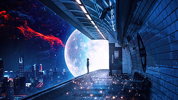 Hearts At Self Destruct , alone, artist, artwork, digital-art HD wallpaper