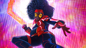 Jessica Drew In Spiderman Across The Spider Verse 2023 , spider-man-across-the-spider-verse, spiderman, 2023-movies, movies HD wallpaper