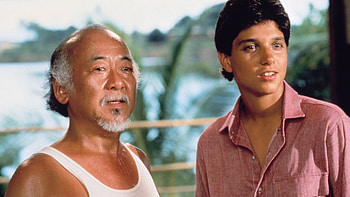 Karate Kid II, Okinawa setting, Avildsen's direction, Martial arts adventure HD wallpaper