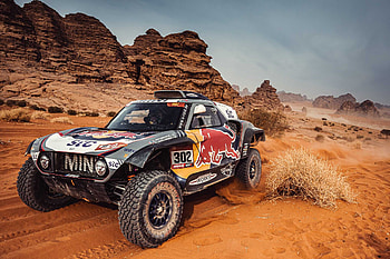 MINI Motorsport Dakar 2021, Rally Raid HD wallpaper