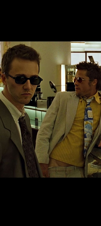 Tyler Durden, dress_shirt, sunglasses HD phone wallpaper