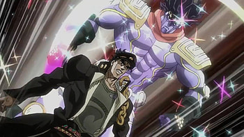 Jotaro Kujo, , Sarah Mercado, Anime series HD wallpaper