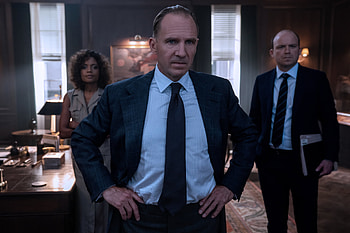Eve Moneypenny, Movie, No Time To Die, Bill Tanner, M (James Bond), Naomie Harris, Ralph Fiennes, Rory Kinnear, James Bond HD wallpaper