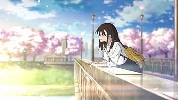 of Sakura Yamauchi from I Want To Eat Your Pancreas, Anime, I Want To Eat Your Pancreas, Sakura Yamauchi HD wallpaper