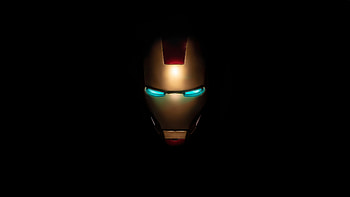 Iron Man Mask , iron-man, superheroes, marvel, art HD wallpaper