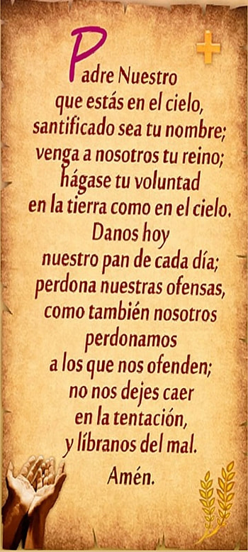 Padre nuestro, art, paper HD phone wallpaper