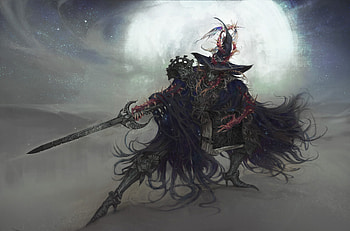 Jolupo, the Shadow, dark, warrior HD wallpaper