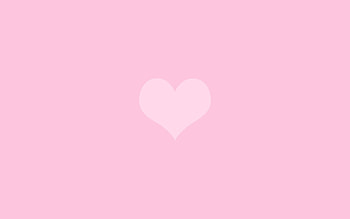 Pink heart HD wallpaper