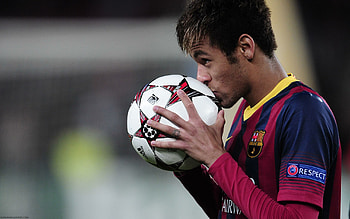UEFA Champions League 2013, Neymar HD wallpaper
