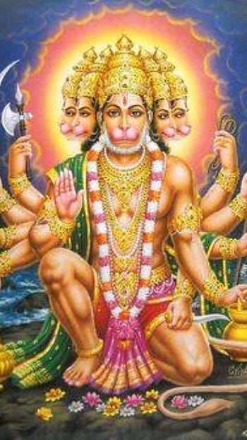Panchmukhi Hanuman, Jay Hanuman HD phone wallpaper